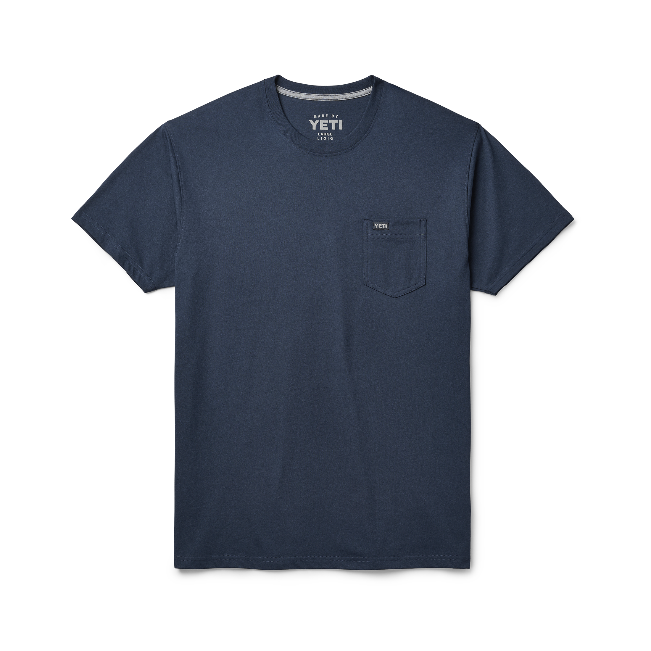 YETI Premium Pocket Short Sleeve T-Shirt Navy