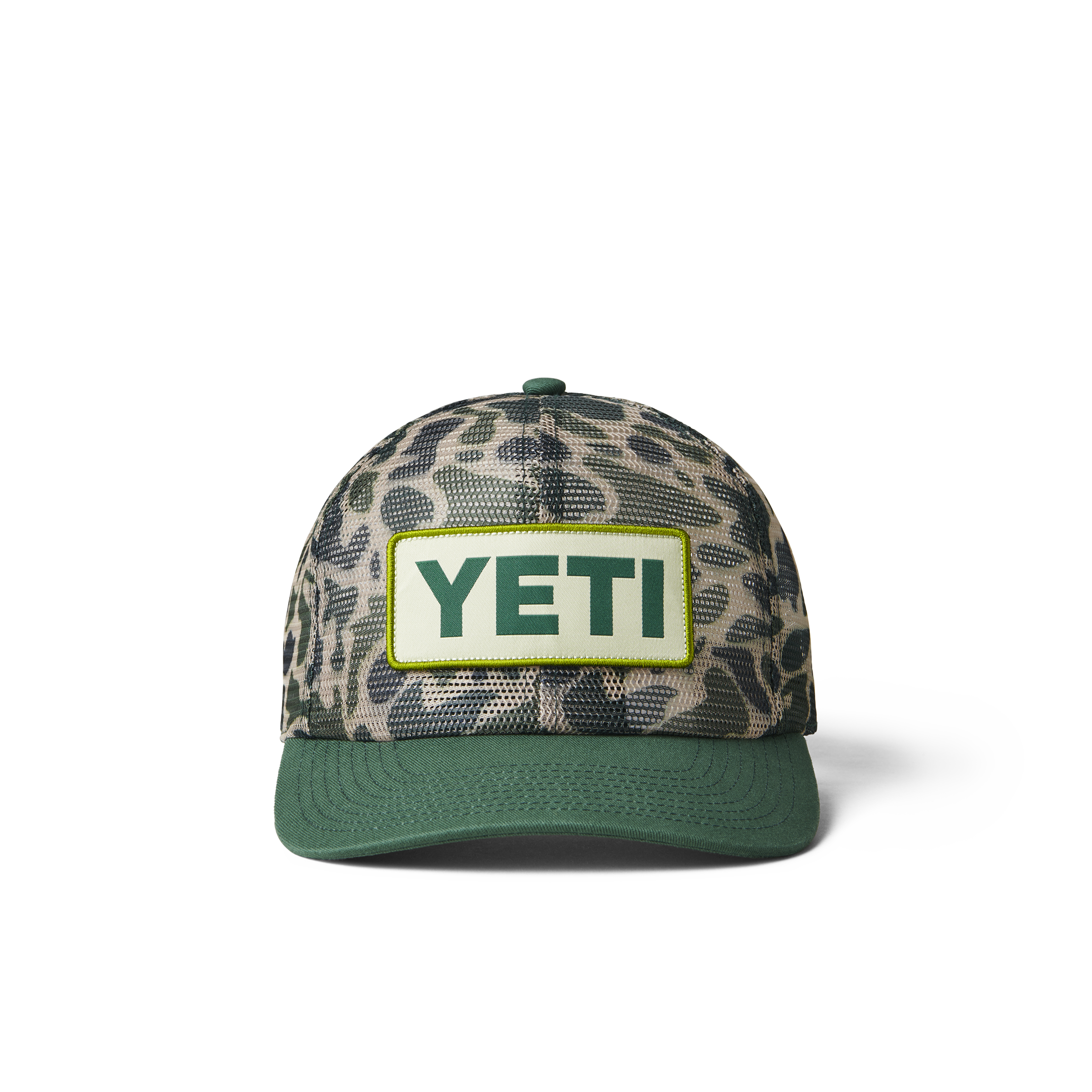 YETI Camo Mesh Hat Green