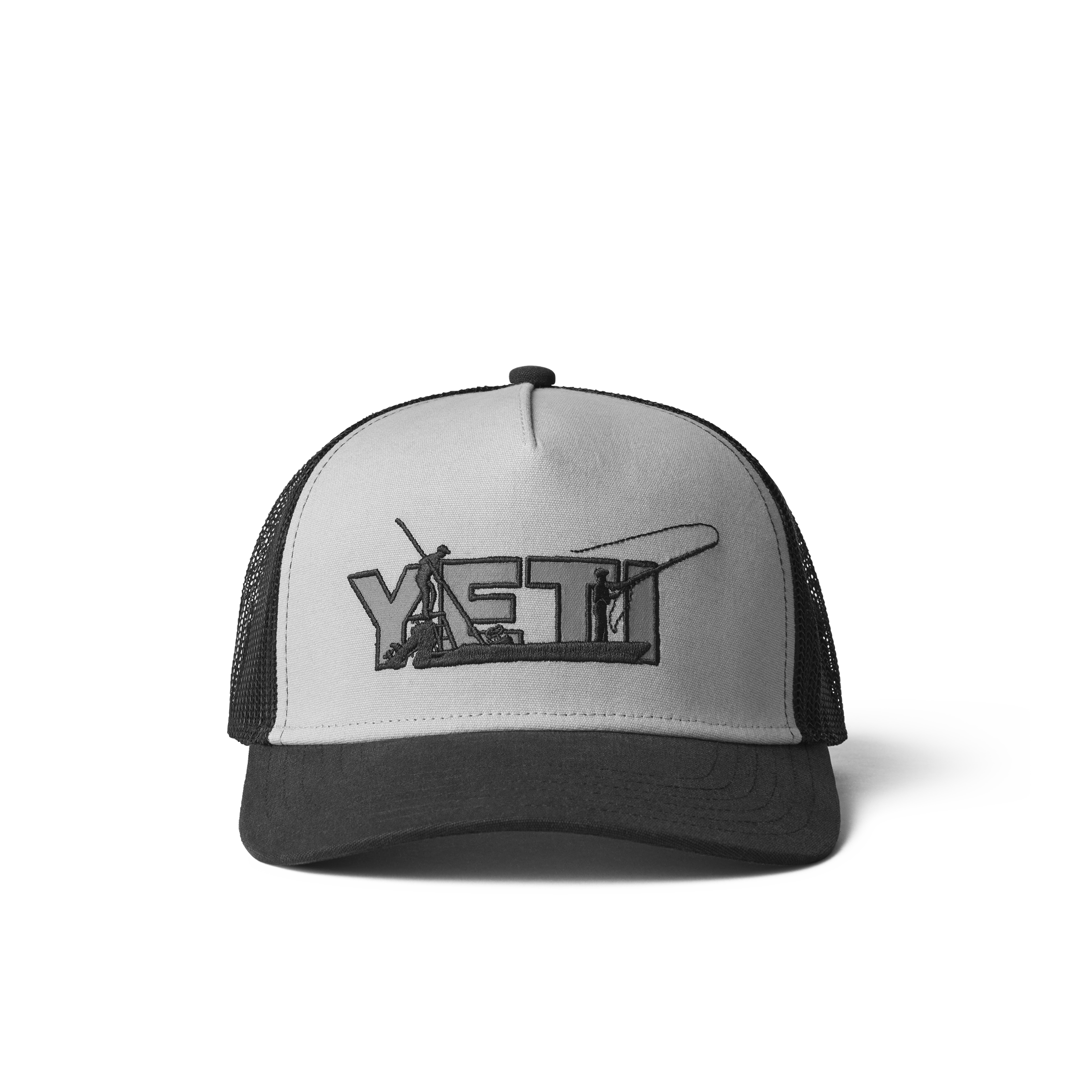 YETI Skiff Trucker Hat Black/Grey