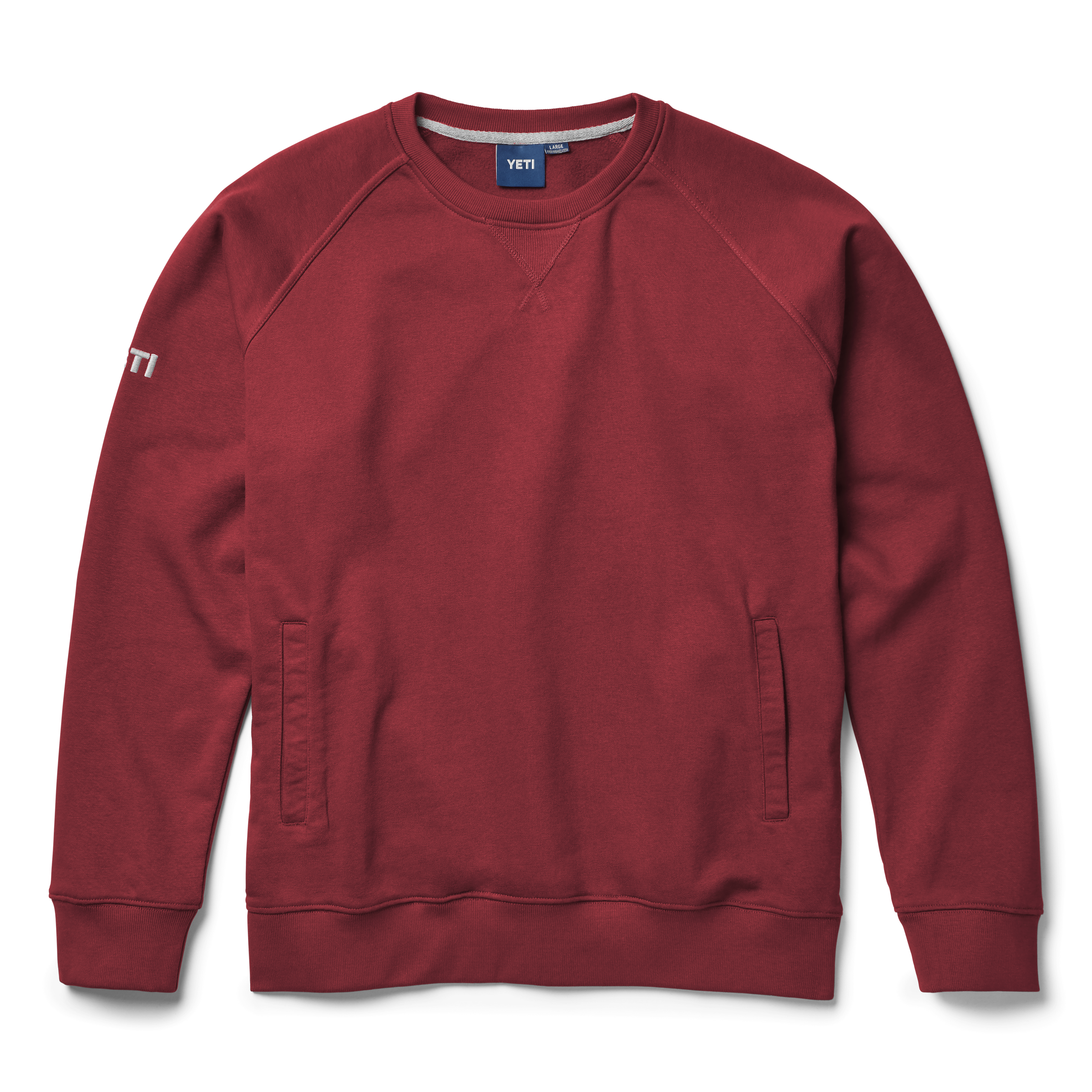 YETI Brushed Fleece Pullover Harvest Red